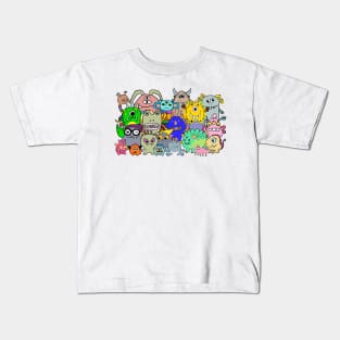 Monster Ranger Team Kids T-Shirt